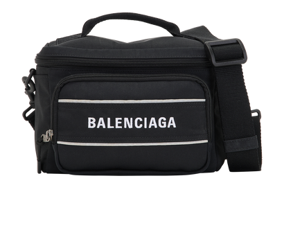 Sports Camera Bag, &pound;350, Handbags, Black, Canvas, Front view